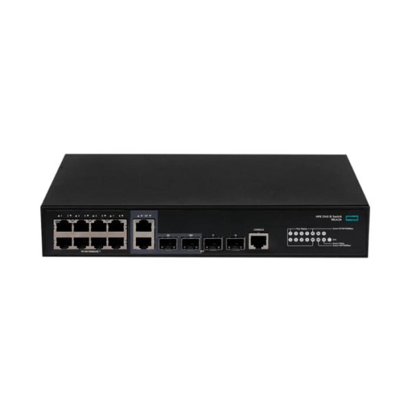 R8J42A HPE R8J42A HPE 5140 8G 2SFP 2GT EI Sw (8x1G Base-T, 2xSFP, 2x10G Base-T Combo Port)
