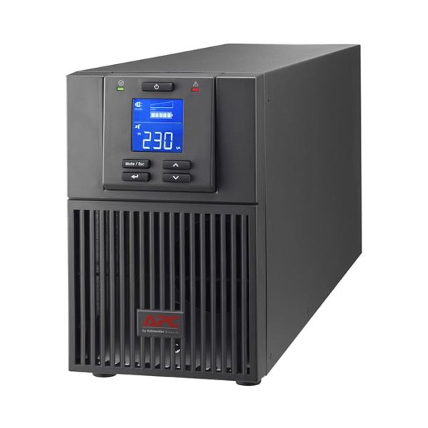 APC SRVPM1KIL-E Easy UPS On-Line, 1000VA/900W, Tower, 230V, 3x IEC C13 outlets, Intelligent Card Slot, LCD, Extended runtime, No Battery