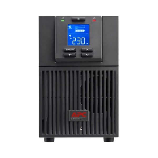 APC SRVPM3KIL-E Easy UPS On-Line, 3kVA/2.7kW, Tower, 230V, 6x IEC C13 + 1x IEC C19 outlets, Intelligent Card Slot, LCD, Extended runtime, No Battery