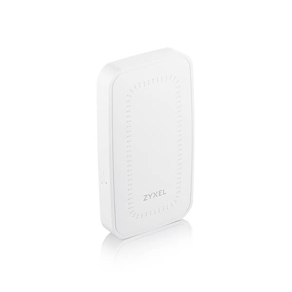 WAC500H Zyxel WAC500H Wireless AC1200, Tri-Mode Wave 2 MU-MIMO Wall Plate Access Point,1 Uplink + 2 LAN Port (1 PSE)
