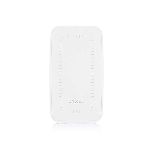 WAC500H Zyxel WAC500H Wireless AC1200, Tri-Mode Wave 2 MU-MIMO Wall Plate Access Point,1 Uplink + 2 LAN Port (1 PSE)