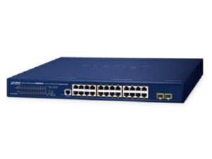 GS-4210-24P2S Planet GS-4210-24P2S 24 X 1G RJ45 POE 802.3AT + 2 X 1G SFP GS 4210 L2 SWITCH