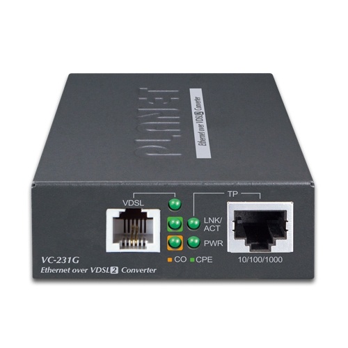 box_VC-231Gv2_01 Planet VC-231G 1 x GE Ethernet to VDSL2 Media Converter
