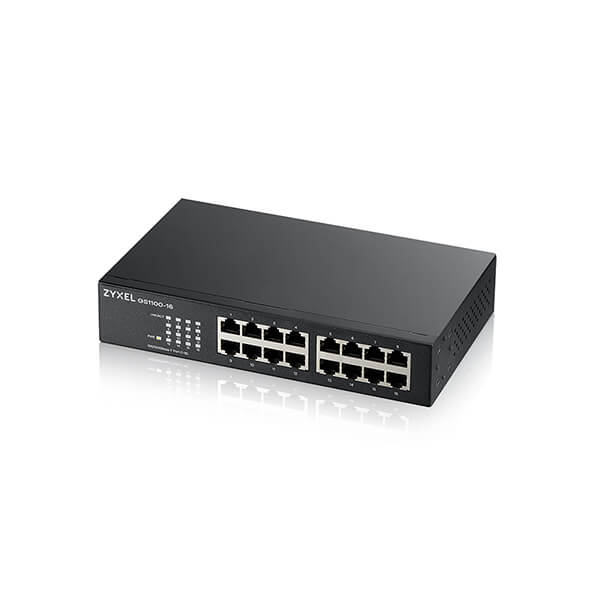 Zyxel GS1100-16 16-port GbE Unmanaged Switch