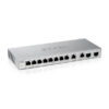 XGS1210-12 Zyxel XGS1210-12 12-Port Web-Managed Multi-Gigabit Switch with 2-Port 2.5G and 2-Port 10G SFP+