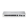 Zyxel XGS1010-12 12-Port Unmanaged Multi-Gigabit Switch with 2-Port 2.5G and 2-Port 10G SFP+