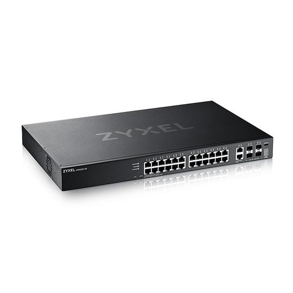 XGS2220-30 Zyxel XGS2220-30 24 port Gigabit L3 Access Switch, 2xMulti-Gig, 4x 10G SFP+