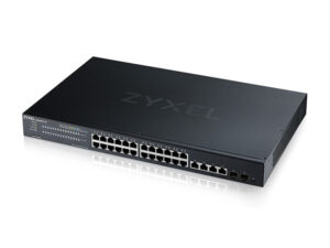 Zyxel XMG1930-30 24-port 2.5GbE Multi-Gig Lite-L3 Smart Managed Switch with 4 10GbE and 2 SFP+ Uplink