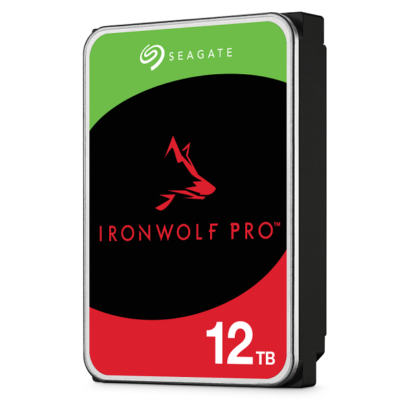 ST12000NT001 Seagate ST12000NT001 IRONWOLF PRO NAS HDD 12TB 7200RPM 256MB SATA 6GB/S