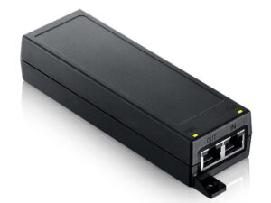 Zyxel PoE12-30W Multi-Gigabit PoE Injector, 1-Port 100M/1G/2.5G Data port, 1-Port 100M/1G/2.5G PoE port