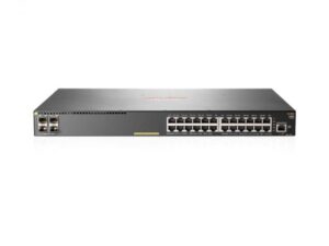HPE JL255A Aruba 2930F 24G PoE+ 4SFP+ Swch (24 x PoE+ ports, 4 SFP+ ports, 370W)