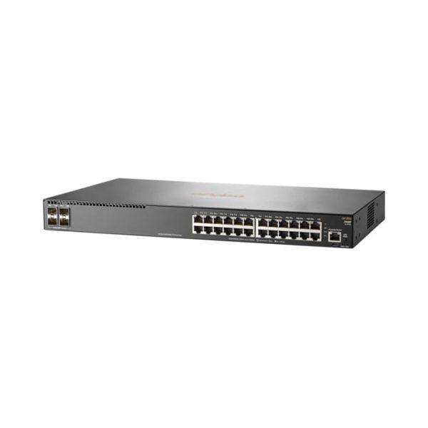 JL259A HPE JL259A Aruba 2930F 24G 4SFP Swch (24 x 10/100/1000 ports, 4 SFP ports)