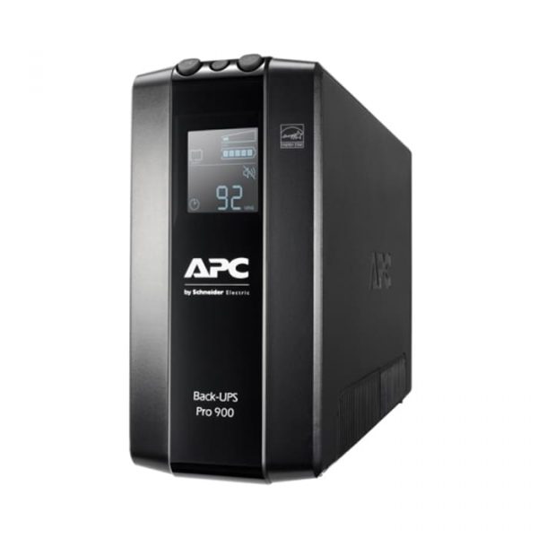 BR900MI APC BR900MI Back-UPS Pro, 900VA/540W, Tower, 230V, 6x IEC C13 outlets, AVR, LCD, User Replaceable Battery