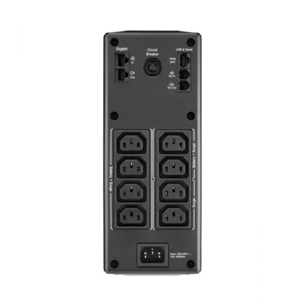 BR1300MI APC BR1300MI Back-UPS Pro, 1300VA/780W, Tower, 230V, 8x IEC C13 outlets, AVR, LCD, User Replaceable Battery