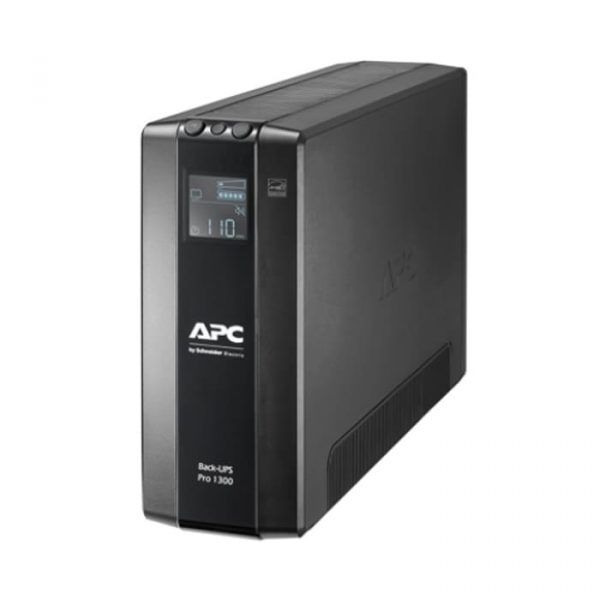 BR1300MI APC BR1300MI Back-UPS Pro, 1300VA/780W, Tower, 230V, 8x IEC C13 outlets, AVR, LCD, User Replaceable Battery