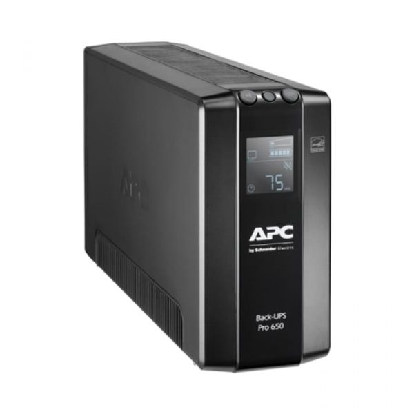 BR650MI APC BR650MI Back-UPS Pro, 650VA/390W, Tower, 230V, 6x IEC C13 outlets, AVR, LCD, User Replaceable Battery
