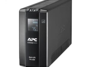APC BR650MI Back-UPS Pro, 650VA/390W, Tower, 230V, 6x IEC C13 outlets, AVR, LCD, User Replaceable Battery