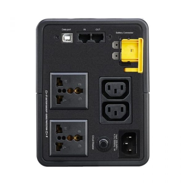 APC BX950MI-MS Back-UPS, 950VA, Tower, 230V, 2 Universal + 2 IEC C13 outlets, AVR