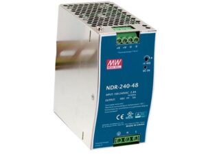 NDR240-48 Zyxel NDR240-48 Power Supply สำหรับ RGS100-5P และ RGS200-12P, 240W 48VDC, DIN Rail Type