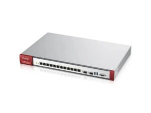 VPN 1000 Zyxel VPN 1000 12 GE Copper/2 SFP, 8000 Mbit/S Firewall Throughput, 1000 Ipsec VPN Tunnels / Wireless controller support up to 8/1,032 Aps