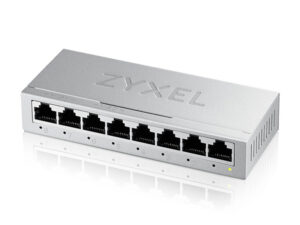 Zyxel GS-108B v5 8-port GbE, Unmanaged Switch Metal Case, 3-Level QoS Port