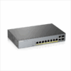 Zyxel GS1350-12HP 12-port - 8x1G + 2xSFP + 2xCopper, Power budget 130W
