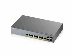 Zyxel GS1350-12HP 12-port - 8x1G + 2xSFP + 2xCopper, Power budget 130W