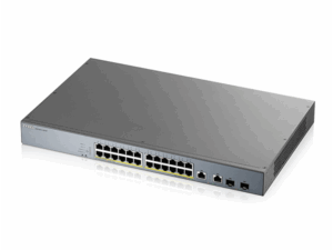 Zyxel GS1350-26HP 26-port - 24x1G + 2xCombo, Power budget 375W