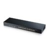 GS1900-24 Zyxel GS1900-24 24-port GbE L2 Smart Managed Switch + 2 SFP slots, rackmount, fanless