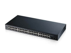 Zyxel GS1900-48 48-port GbE L2 Smart Managed Switch + 2 SFP slots,, rackmount