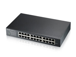Zyxel GS1915-24E 24-port GbE Smart Managed Switch, rackmount, fanless
