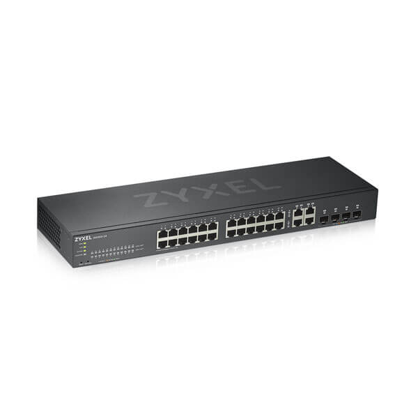 Zyxel GS1920-24v2 28 Port Smart Managed Switch 24x1G + 4x1G Combo