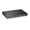 GS1920-48HPv2 Zyxel GS1920-48HPv2 50 Port Smart Managed PoE Switch 44x1G+ 4x1G Combo + 2x SFP, 375 Watt PoE (Max 48 Ports)