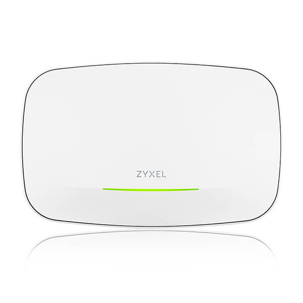 Zyxel NWA110BE Wireless BE6500 (WiFi 7), Dual-radio BandFlex 2x2(2.4Ghz) + 4x4 (5Ghz/6Ghz) MIMO, Standalone/NebulaFlex AP, Uplink 2.5GbE (Free Cloud License)