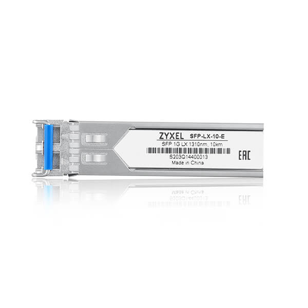 SFP-LX-10-D Zyxel SFP-LX-10-D 1000Base-LX SFP Module, LC Connector, Singlemode 1310nm 10km, DDMI support