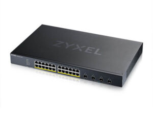 Zyxel XGS1935-28HP 24 Port GbE Switch, 24x Gigabit PoE and 4x10G SFP+,  PoE+ 375 Watt