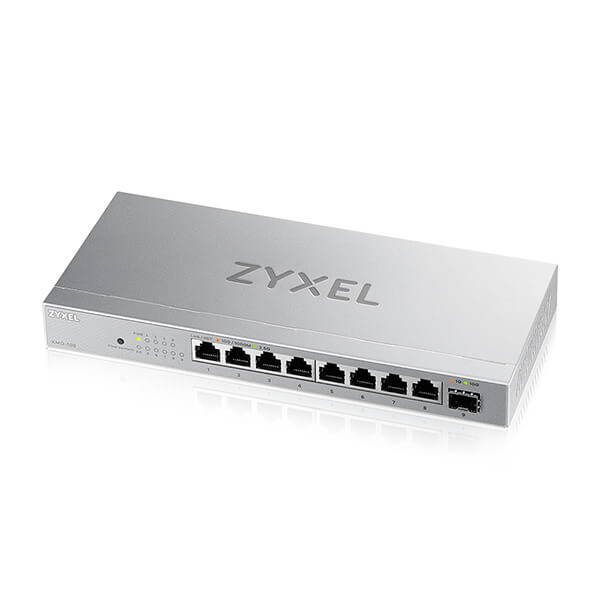 Zyxel XMG-108 8-Port 2.5G Unmanaged Switch with 10G Uplink