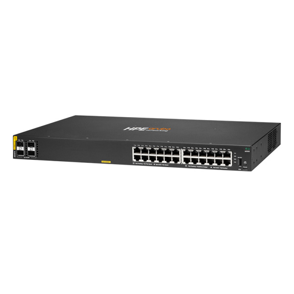 HPE R8N87B Aruba 6000 24G Class4 PoE 4SFP 370W Switch