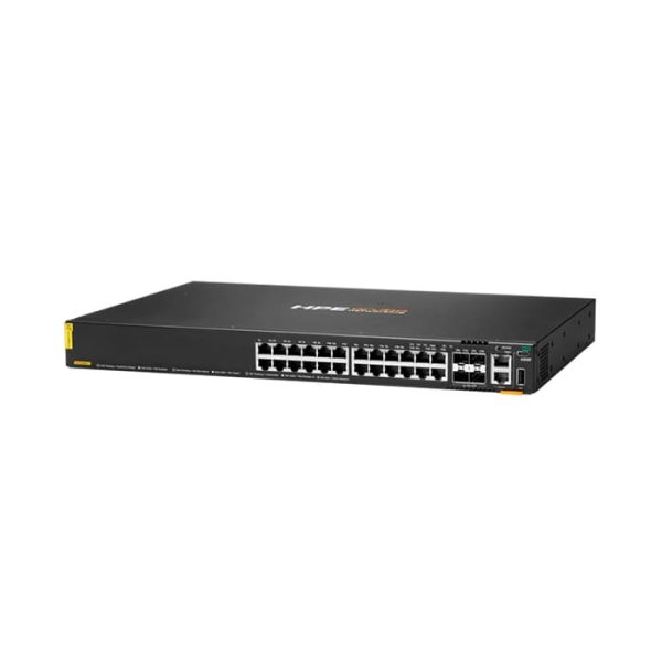 HPE JL725B Aruba 6200F 24G CL4 4SFP+370W Swch (24 x 1000Base-T PoE Class 4, 4 x SFP+)