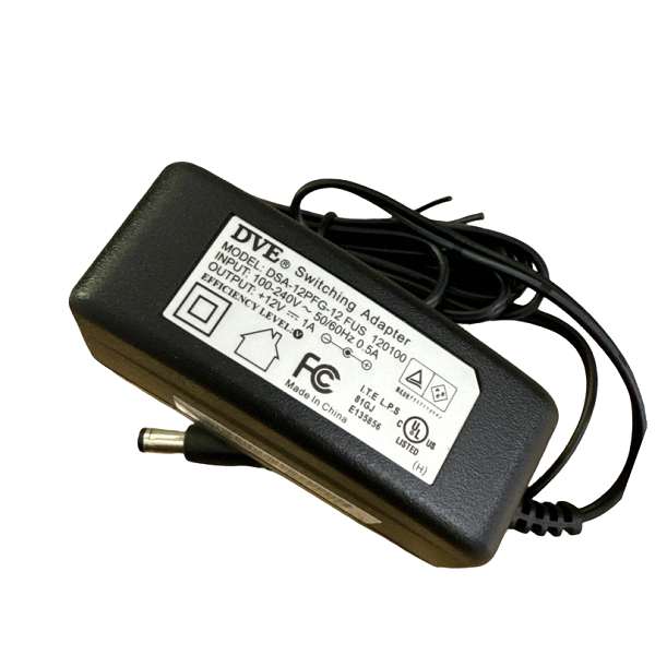 ADS-12FG-12N DVE Adapter12V 1A PFU (ADS-12FG-12N) Pack 1
