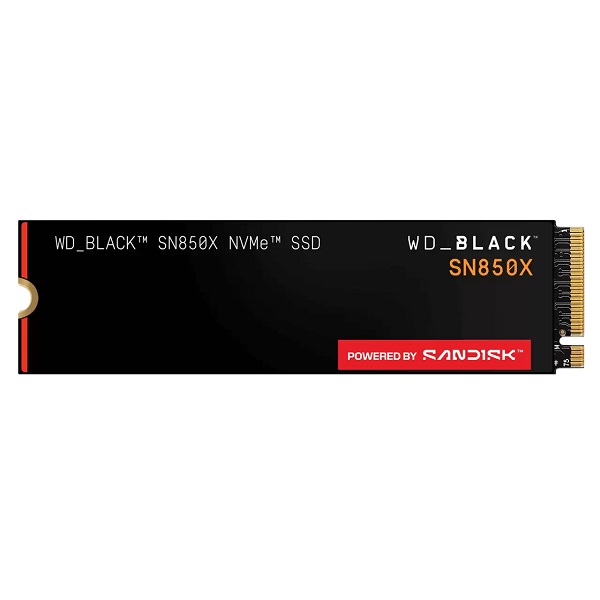 Western Digital WDS100T2X0E-00BCA0 WD SSD BLACK SN850X 1TB M.2 2280 NVMe Gen4 READ 7300MB/S : WRITE 6300MB/S