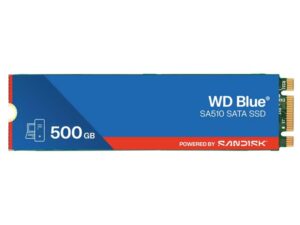Western Digital WDS500G3B0B-00AXS0 WD SSD BLUE SA510 M.2,2280 500GB,SATA 3(6GB/S) - READ 560MB/S, WRITE 510MB/S