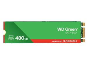 Western Digital WDS480G3G0B-00BJF0 WD SSD GREEN 480GB SATA M.2 2280 READ 545MB/S