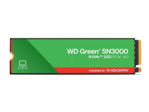 Western Digital WDS100T5G0E-00VLF0 WD Green SN3000 NVMe SSD - 1TB M.2 2280 PCIe Gen4.0 NVMe Read 5000MB/s, Write 4200MB/s (TLC)