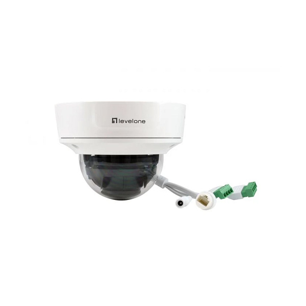 FCS-3098 Levelone FCS-3098 GEMINI ZOOM IP CAMERA, 8-MP, H.265, 802.3AF, 4.3X OPTICAL ZOOM, IR 40 METER, IP67, TWO-WAY AUDIO