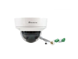 Levelone FCS-3098 GEMINI Zoom IP Camera, 8-MP, H.265, 802.3af, 4.3x Optical Zoom, IR 40 meter, IP67, TWO-WAY AUDIO