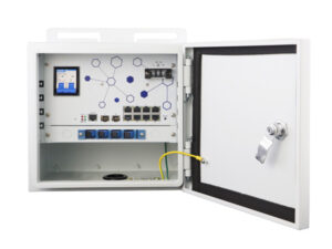 Levelone OSW-1061 8 x 1G POE RJ45 + 2 x 1G/100M SFP L2 Managed All-in-One Outdoor Cabinet