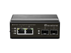 IGP-0431 Levelone IGP-0431 2 X GBE POE 802.3BT 90W + 2 X 1G SFP UNMANAGED INDUSTRIAL POE SWITCH
