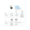 FCS-3098 Levelone FCS-3098 GEMINI Zoom IP Camera, 8-MP, H.265, 802.3af, 4.3x Optical Zoom, IR 40 meter, IP67, TWO-WAY AUDIO
