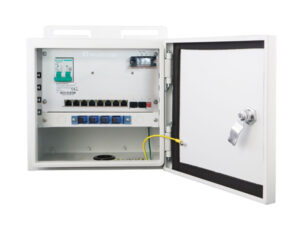 Levelone OSW-1031 8 x 1G POE RJ45 + 2 x 1G/100M SFP All-in-One Outdoor Cabinet